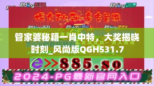 管家婆秘籍一肖中特,大奖揭晓时刻_风尚版QGH531.7