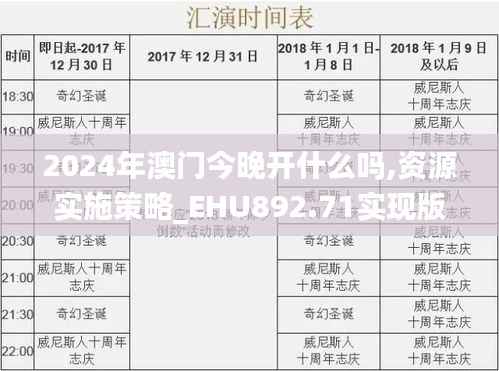 2024年澳门今晚开什么吗,资源实施策略_EHU892.71实现版