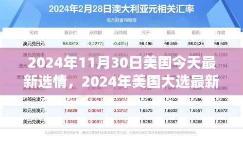 全面解析2024年美国大选最新选情，跟踪与参与选情进展的指南