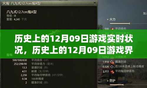 时代变迁与观点碰撞,历史上的12月9日游戏界实时状况回顾