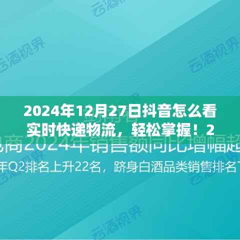 初学者与进阶用户适用2024年抖音查询实时快递物流的详细步骤指南,轻松掌握实时物流信息!