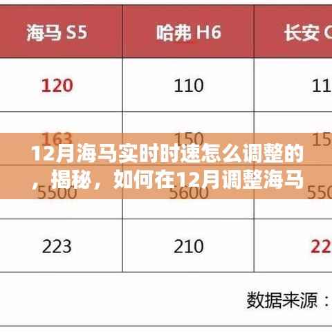 揭秘,如何调整海马汽车实时时速的方法(12月调整指南)