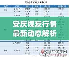 安庆煤炭行情最新动态解析