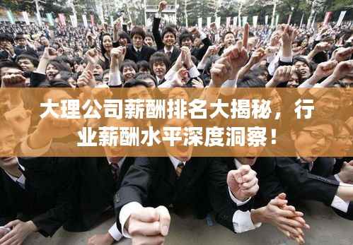 大理公司薪酬排名大揭秘,行业薪酬水平深度洞察!